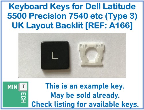 Keyboard replacement keys dell - keyboard,